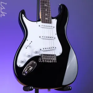 PRS SE Silver Sky Lefty Piano Black - гриф из красного дерева