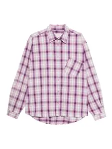 Клетчатая рубашка Erl, фиолетовый