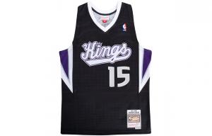 Mitchell Ness Баскетбольные майки унисекс, черные, умеренно прямой крой