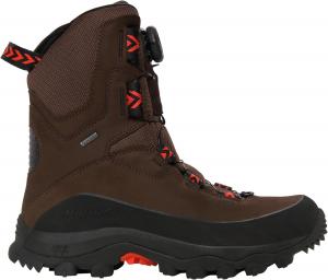 Кроссовки для ходьбы VIKING унисекс Villrein High Gtx Boa, красный/коричневый/темно-коричневый