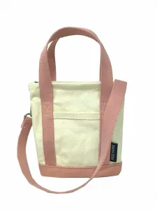 Двухцветная сумка через плечо Doux Belle, цвет Off-White Pink