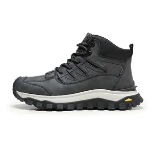 CAMEL Высокие уличные кроссовки мужские черные, цвет Black