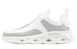 NORVINCY Туфли на платформе унисекс белые зеленые