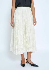 Юбка А-силуэта GRETA - Pleated skirt PEPPERCORN, белый