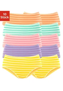 Трусики Petite Fleur (10 шт.) из эластичного хлопка, зеленый