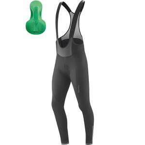 Брюки Gonso Radhose Sitivo Tight Bib Green, черный