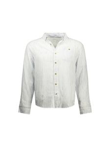 Deeluxe Рубашка на пуговицах 'ELIAN' Regular fit в белом цвете