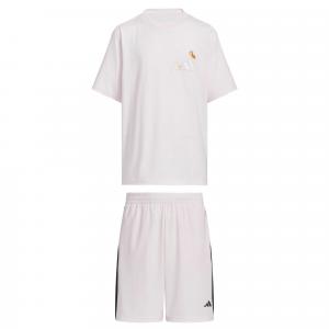 Adidas Повседневная спортивная одежда футболка с коротким рукавом комплект Pink для детей 3-7 лет