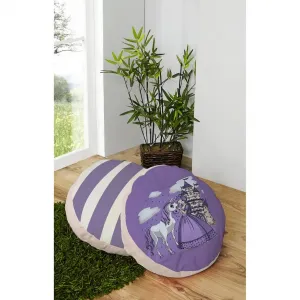 Подушка Ticaa, Lila + gemustert