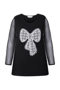 Лонгслив MIAMODA, Black