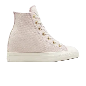Кроссовки Converse Wmns Chuck Taylor All Star Wedge Platform High Gold, кремовый