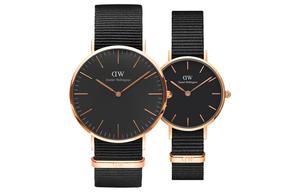 DW/DanielWellington Часы Daniel Wellington Wrist Watch Quartz Movement 40mm&28mm Black Dial Unisex