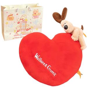 Плюшевая кукла Doorstop Dog Heart Dolls высотой 40 см длиной 40 см Little Cucu