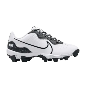 Кроссовки Alpha Huarache 4 Keystone GS, цвет White Black Splatter