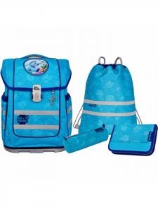 McNeill Набор школьных сумок ERGO COMPACTO из 5 предметов, цвет BUBBLE, синий