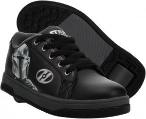 Кроссовки Heelys Split Mandalorian (Little Kid/Big Kid/Adult), черный/серый