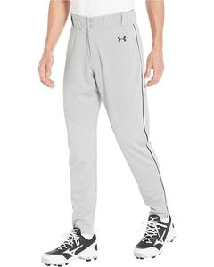 Брюки Under Armour Baseball '22 - Piped, цвет Baseball Gray/Black/Black