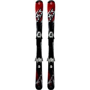 Детские горные лыжи XT Team Jr. + крепления NTC45/NTL75 Tecnopro, schwarz/rot/weiß