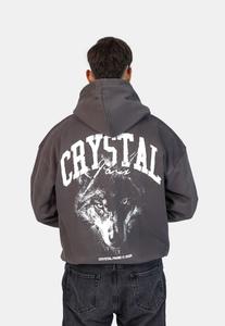 Худи CRYSTAL PARIS Hoodie, Grey