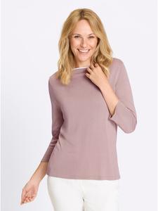 Свитер с рукавами 3/4 цвета белой гортензии Sieh an!