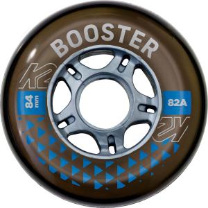 K2 Rolls 'BOOSTER 84 MM 82A 8-WHEEL PACK W ILQ 7' в черном цвете
