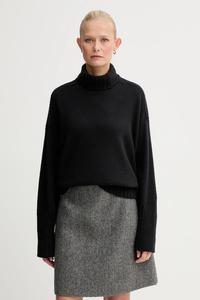 Свитер из смесовой шерсти Twinset, черный