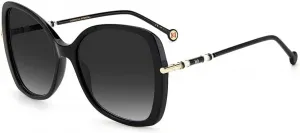 Женские солнцезащитные очки Carolina Herrera Grey Butterfly CH 0025/S 0807/9O 58, Black