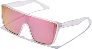 Солнцезащитные очки Hawkers Phantom - поляризованные, для мужчин и женщин - модные солнцезащитные очки - 100% защита от УФ-излучения UV400, Pink · Transparent