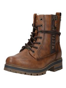 Ботильоны коричневого цвета Mustang