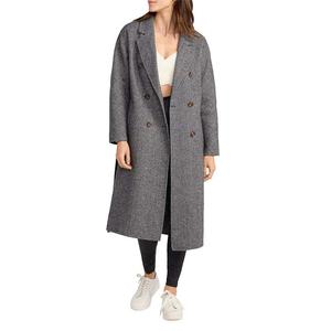 Пальто «Стоящее неподвижно» с поясом Belle & Bloom, цвет Charcoal