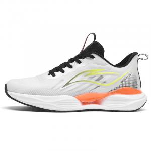 Philharmonic Кроссовки для бега с низким верхом, амортизирующие, противоскользящие, износостойкие, дышащие, мужские, белые/черные