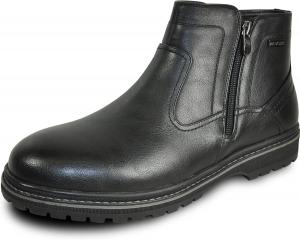 Bravo! Браво! Мужские водонепроницаемые зимние сапоги MARK с мехом, двойной молнией, двойной вставкой-гобером или на липучке, черные и коричневые, размеры 7-13