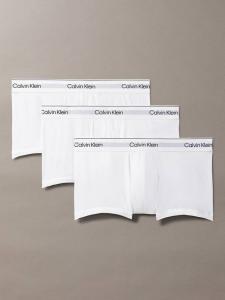 Плавки icon из хлопка стрейч с низкой посадкой Calvin Klein, белый