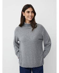 Женский свитер MaFaricka с длинными рукавами и высоким воротником Masai Copenhagen, M. Grey mel.