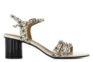 Босоножки Lora на каблуке Audley, мультиколор