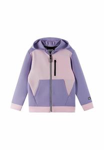 Толстовка Reima Zip-up sweatshirt, Blooming Lilac/Lilac