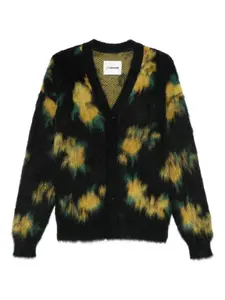 Кардиган на пуговицах Jil Sander, черный