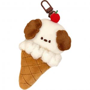 Плюшевый кулон в виде мороженого с животными aiqingcaozhilianwanju высотой 10,5 см AIQINGCAOZHILIAN(WANJU)