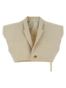 Жилет 'Micro tatlin' Rick Owens, бежевый
