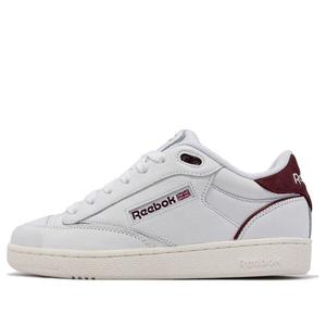 Кроссовки club c bulc 'white classic burgundy' Reebok, белый