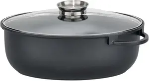 Жаровня Elo Alucast овальная, черный