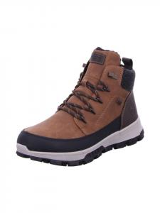 Сапоги rieker Schnürstiefeletten, цвет schwarz/mandel/granit