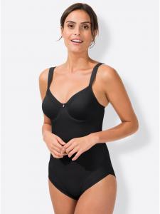 Triumph Утягивающий боди на косточках, черный