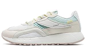 Кроссовки Vintage New 70 женские с низким верхом цвета слоновой кости/зеленый пенопласт/белый парус Xtep