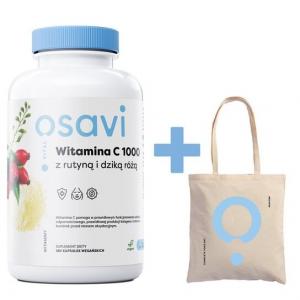 Osavi, Витамин С 1000 с рутином и шиповником, 120 капсул.