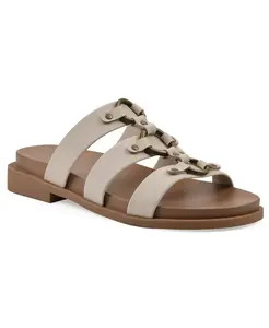 Женские сандалии Koala Slip-On на плоской подошве White Mountain, слоновая кость/кремовый