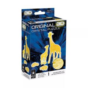3D-хрустальный пазл «Университетские игры» — «Жираф и малыш», 38 деталей University Games