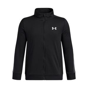 Топ Brawler full-zip для мальчиков 8-20 Under Armour, Black