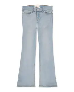 Джинсы-Клеш с низкой посадкой для девочек - для малышек и для девочек постарше Abercrombie Kids, синий