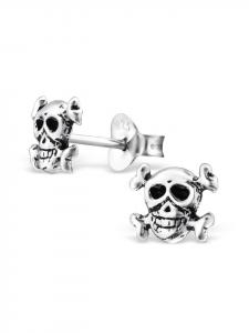 Bungsa Серебряные серьги-гвоздики